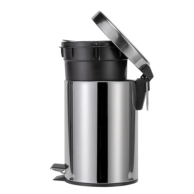 Croydex 3 Litre Stainless Steel Pedal Bin