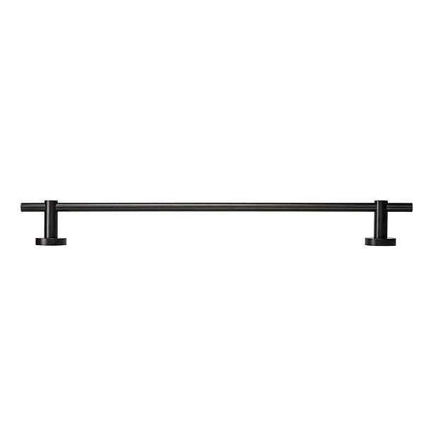 Croydex Black Epsom Flexi-Fix Towel Rail - Image 3