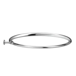 Chatsworth Traditional 800mm Diameter Chrome Circular Shower Curtain Rail