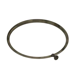 Chatsworth Traditional 800mm Diameter Antique Brass Circular Shower Curtain Rail