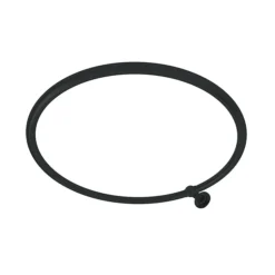 Chatsworth Traditional 800mm Diameter Matt Black Circular Shower Curtain Rail