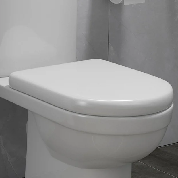 D-Shaped Rapid Fix Soft Close Toilet Seat - Image 2