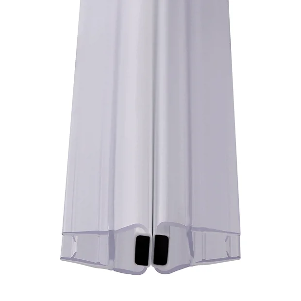 Pair Of Shower Door Magnetic Seals For 4 To 6mm Glass