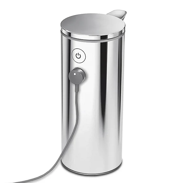Simplehuman Rechargeable Liquid Sensor Pump Soap Dispenser - Polished Steel - Image 4