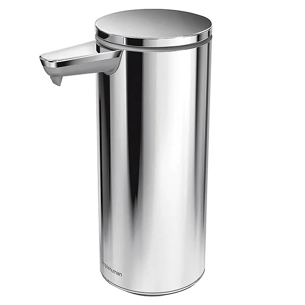 Simplehuman Rechargeable Liquid Sensor Pump Soap Dispenser - Polished Steel - Image 2