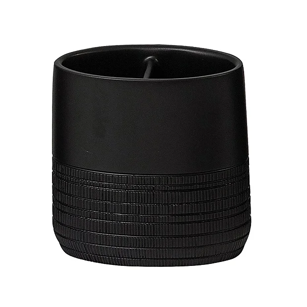 Strata Black Toothbrush Holder