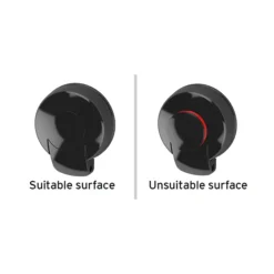 Orion SuctionLoc Black Sponge Basket