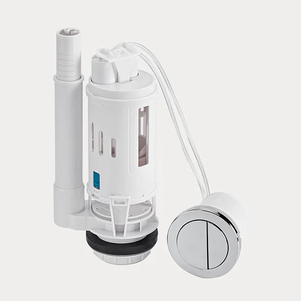 Venice Concealed WC Cistern With Black Push Button Flush - Image 3