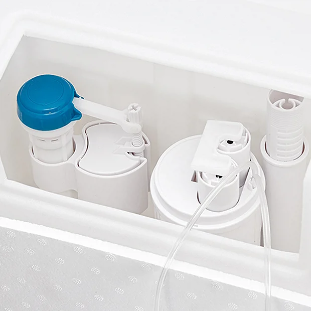 Venice Concealed WC Cistern With Black Push Button Flush - Image 4