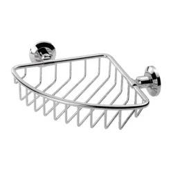 Venice Corner Soap Basket - Chrome