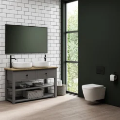 Venice Black 1200 X 700mm Rectangular Mirror