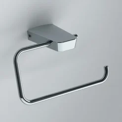 Venice Square Chrome Toilet Roll Holder