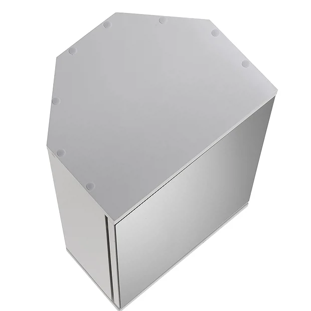 Croydex Simplicity Single Door Corner Cabinet - Image 3