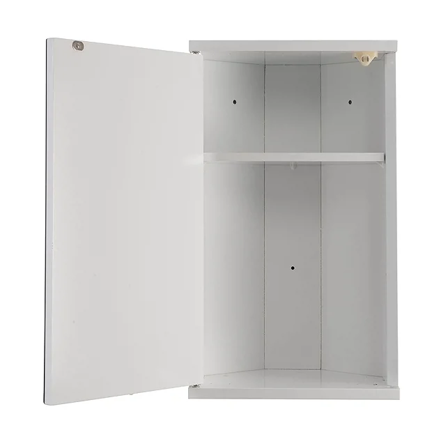 Croydex Simplicity Single Door Corner Cabinet