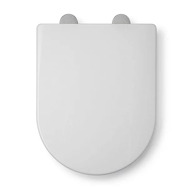 Croydex Hilier D-Shape Stick 'n' Lock Family Toilet Seat - Image 5