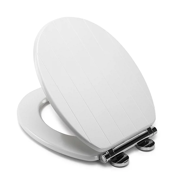 Croydex Portland White Sit Tight Toilet Seat With Soft Close And Quick Release - Image 3