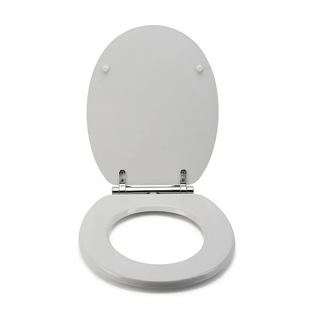 Croydex Portland White Sit Tight Toilet Seat With Soft Close And Quick Release - Image 6