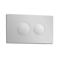 Hudson Reed Round Dual Flush Concealed WC Cistern With Wall Hung Frame